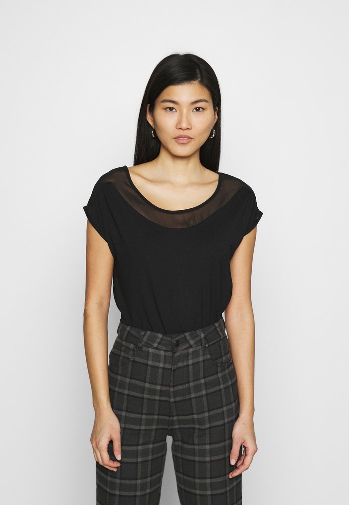 T Chemises Anna Field BASIC Noir Femme | JTK-8152611